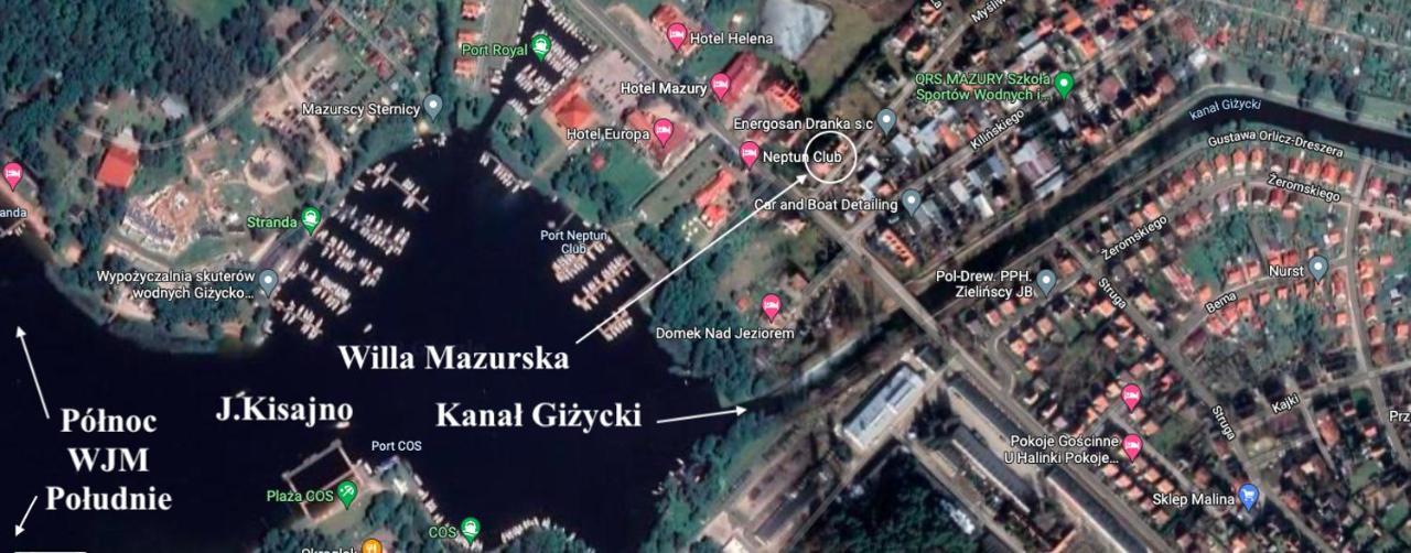 Apartament Willa Mazurska 5 Giżycko Exteriör bild